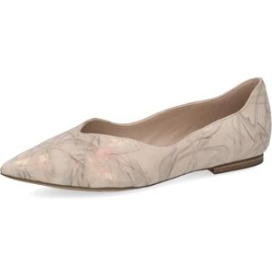 CAPRICE Damen Ballerinas aus Leder, Weiß (Offwhite Multi), 37,5 CAPRICE Damen Ballerinas aus Leder, Weiß (Offwhite Multi), 37,5