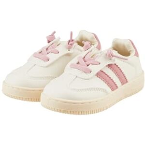 Sterntaler Sneaker Streifen – Sneaker mit Klettverschluss, Logo Baby- & Kinderschuh mit rutschfester Sohle und austauschbaren Schnürsenkeln – Perlrosa, Größe 31 Sterntaler Sneaker Streifen – Sneaker mit Klettverschluss, Logo Baby- & Kinderschuh mit rutschfester Sohle und austauschbaren Schnürsenkeln – Perlrosa, Größe 31