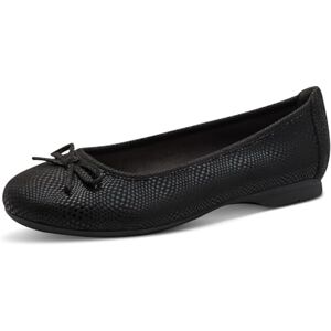 Jana Damen 8-22164-41 Ballerina, Black Structur, 41 EU Jana Damen 8-22164-41 Ballerina, Black Structur, 41 EU