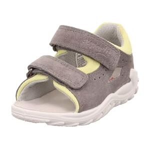 Superfit Jungen Flow Sandale, Grau Gelb 2000, 20 EU Weit Superfit Jungen Flow Sandale, Grau Gelb 2000, 20 EU Weit
