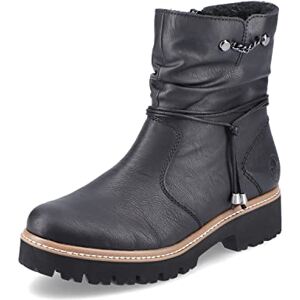 Rieker Damen Ankle Boots Z5770, Frauen Stiefeletten,flach,Stiefel,Bootee,Booties,halbstiefel,Kurzstiefel,uebergangsschuhe,schwarz (00),36 EU / 3.5 UK Rieker Damen Ankle Boots Z5770, Frauen Stiefeletten,flach,Stiefel,Bootee,Booties,halbstiefel,Kurzstiefel,uebergangsschuhe,schwarz (00),36 EU / 3.5 UK