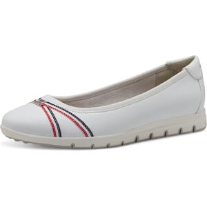 s.Oliver Damen Ballerinas Flach Bequem, Weiß (White), 36 EU s.Oliver Damen Ballerinas Flach Bequem, Weiß (White), 36 EU