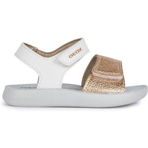 Geox BABY B SANDAL LIGHTFLOPPY SANDALS WHITE/GOLD 26_EU Geox BABY B SANDAL LIGHTFLOPPY SANDALS WHITE/GOLD 26_EU