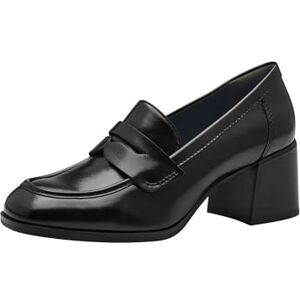 Tamaris Damen Trotteur Blockabsatz bequem; Black Uni, EU 41 Tamaris Damen Trotteur Blockabsatz bequem; Black Uni, EU 41