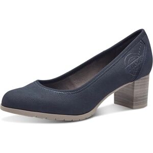 s.Oliver Damen Pumps mit Blockabsatz Elegant, Blau (Navy), 40 EU s.Oliver Damen Pumps mit Blockabsatz Elegant, Blau (Navy), 40 EU