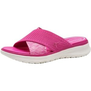 Tamaris Comfort Damen Pantoletten mit Chunky-Sohle Vegan, Rosa (Fuxia), 39 EU Tamaris Comfort Damen Pantoletten mit Chunky-Sohle Vegan, Rosa (Fuxia), 39 EU