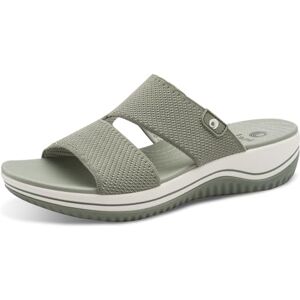 Jana Coshy Original – Die Hallux-freundliche Pantolette 8-27270-43 grün H-Weite Jana Coshy Original – Die Hallux-freundliche Pantolette 8-27270-43 grün H-Weite