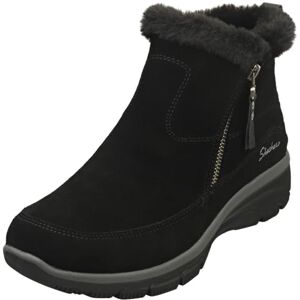 Skechers Damen Easy Going Cool Zip! Boots, Black Suede, 37 EU Skechers Damen Easy Going Cool Zip! Boots, Black Suede, 37 EU