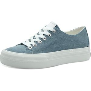 Tamaris Schnürer Damen Vegan sportlich blau,EU 42 Tamaris Schnürer Damen Vegan sportlich blau,EU 42