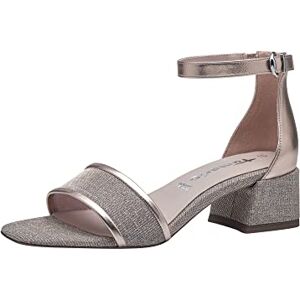 Tamaris Damen 1-1-28266-30 Sandale Mit Absatz, Ruby Satin, 40 EU Tamaris Damen 1-1-28266-30 Sandale Mit Absatz, Ruby Satin, 40 EU