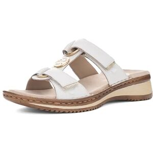 ARA Damen Pantolette Hawaii Cream,Platin Gr. 35 ARA Damen Pantolette Hawaii Cream,Platin Gr. 35