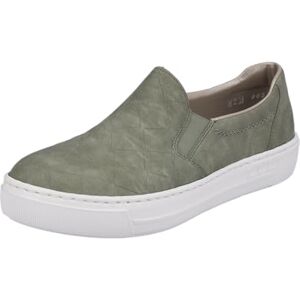 Rieker Damen Slipper L9851-52 grün Gr. 38 Rieker Damen Slipper L9851-52 grün Gr. 38
