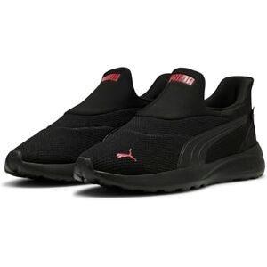 Puma SOFTRIDE Cosmic SLIPTECH Unisex-Sneaker, Schwarz, Schwarz, Rot, 10 UK Puma SOFTRIDE Cosmic SLIPTECH Unisex-Sneaker, Schwarz, Schwarz, Rot, 10 UK