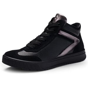 ARA Damen Sneaker Rom schwarz,Graphit Gr. 42,5 ARA Damen Sneaker Rom schwarz,Graphit Gr. 42,5
