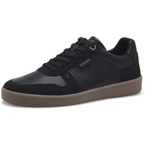 s.Oliver Herren Sneaker flach Low Top Vegan, Schwarz (Black), 44 EU s.Oliver Herren Sneaker flach Low Top Vegan, Schwarz (Black), 44 EU
