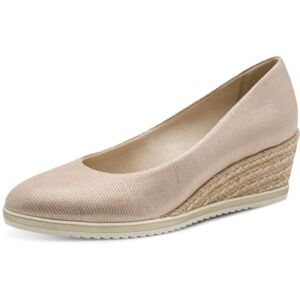Tamaris Damen Pumps mit Keilabsatz, metallic, 40 EU Tamaris Damen Pumps mit Keilabsatz, metallic, 40 EU