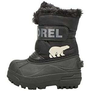 Sorel KIDS SNOW COMMANDER Schneestiefel für Unisex Kinder, Schwarz (Black x Charcoal) Toddler, 22 EU Sorel KIDS SNOW COMMANDER Schneestiefel für Unisex Kinder, Schwarz (Black x Charcoal) Toddler, 22 EU