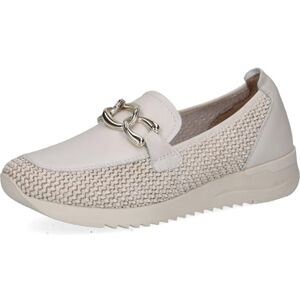 CAPRICE Damen Slipper flach, Weiß (Offwhite Comb), 38 CAPRICE Damen Slipper flach, Weiß (Offwhite Comb), 38