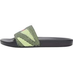 Tommy Jeans Herren Badeschuhe Summer mit Logo, Mehrfarbig (Lime Essence/Black), 41 Tommy Jeans Herren Badeschuhe Summer mit Logo, Mehrfarbig (Lime Essence/Black), 41