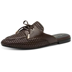 MARCO TOZZI Damen Hausschuh Synthetik weiches Feel Me Fußbett weiches Innenfutter Stylisch, braun (Choco), 39 EU MARCO TOZZI Damen Hausschuh Synthetik weiches Feel Me Fußbett weiches Innenfutter Stylisch, braun (Choco), 39 EU