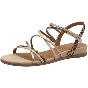 Tamaris Damen Sandalette flach, beige, 38 EU Tamaris Damen Sandalette flach, beige, 38 EU