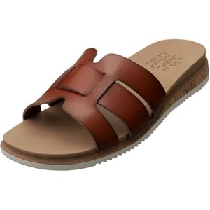 Skechers Desert KISS Low Peak Look, Damen Schiebe-Sandalen, Chestnut, Skechers Desert KISS Low Peak Look, Damen Schiebe-Sandalen, Chestnut,