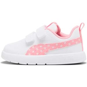 Puma Baby Mädchen Courtflex Infant Sneaker, V3 Dotty V White Pinkscape Silver Mist, 26 EU Puma Baby Mädchen Courtflex Infant Sneaker, V3 Dotty V White Pinkscape Silver Mist, 26 EU