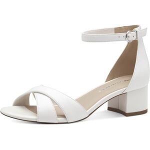 Tamaris Sandalette Damen Vegan Elegant weiß,EU 36 Tamaris Sandalette Damen Vegan Elegant weiß,EU 36