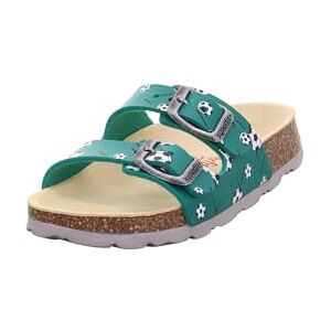 Superfit Jungen Fussbettpantoffel Hausschuh, Grün 7500, 24 EU Superfit Jungen Fussbettpantoffel Hausschuh, Grün 7500, 24 EU