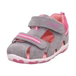 Superfit Mädchen Fanni Sandalen, Grau Rosa 2500, 24 EU Superfit Mädchen Fanni Sandalen, Grau Rosa 2500, 24 EU