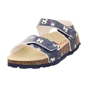 Superfit Jungen Fussbettpantoffel Sandale, Blau Mehrfarbig 8010, 35 EU Superfit Jungen Fussbettpantoffel Sandale, Blau Mehrfarbig 8010, 35 EU