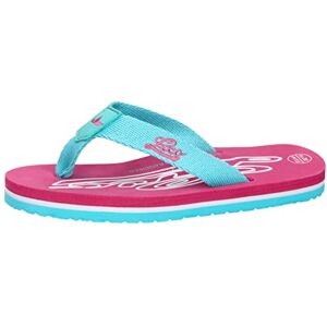Lico Unisex Kinder Flamenco Flipflops, Türkis Pink Weiß, 35 EU Lico Unisex Kinder Flamenco Flipflops, Türkis Pink Weiß, 35 EU