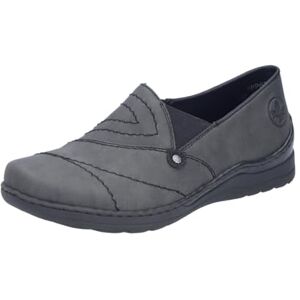 Rieker Damen 48961 Slipper Grau 38 Rieker Damen 48961 Slipper Grau 38