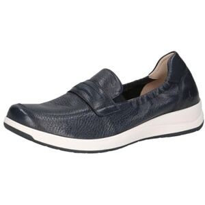 CAPRICE Comfort Damen Slipper aus Leder Bequem, Blau (Ocean Deer), 39 EU CAPRICE Comfort Damen Slipper aus Leder Bequem, Blau (Ocean Deer), 39 EU