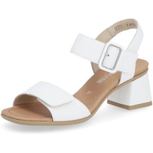 Remonte Damen Riemchensandalen D1K51, Frauen Sandalen,halteriemen,Sommerschuhe,Freizeitschuhe,offene Schuhe,Strandschuhe,Riemen,Weiss (80),41 EU Remonte Damen Riemchensandalen D1K51, Frauen Sandalen,halteriemen,Sommerschuhe,Freizeitschuhe,offene Schuhe,Strandschuhe,Riemen,Weiss (80),41 EU