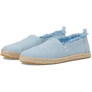 TOMS Alpargata Rope, Flacher Slipper, Pastel Blue Washed Denim, TOMS Alpargata Rope, Flacher Slipper, Pastel Blue Washed Denim,