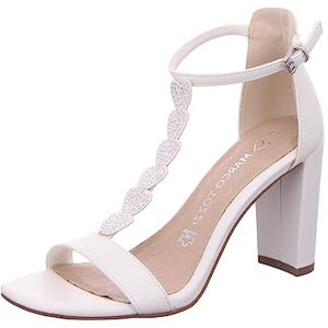 MARCO TOZZI Damen Sandalette, Blockabsatz, weiches FEEL ME Fußbett, ideal für Business und Freizeit MARCO TOZZI Damen Sandalette, Blockabsatz, weiches FEEL ME Fußbett, ideal für Business und Freizeit