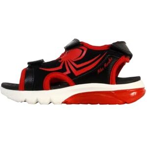 Geox Jungen J Ciberdron B Sandal, Black Red, 28 EU Geox Jungen J Ciberdron B Sandal, Black Red, 28 EU
