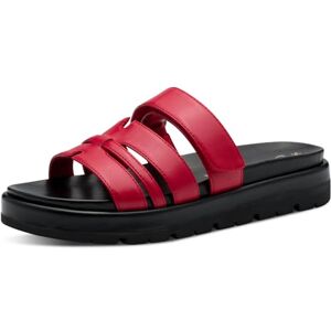 MARCO TOZZI Damen Pantoletten mit Klettverschluss Bequem, Rot (Red), 40 EU MARCO TOZZI Damen Pantoletten mit Klettverschluss Bequem, Rot (Red), 40 EU