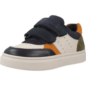 Geox Baby-Jungen B NASHIK Boy Sneaker, LT Ivory/Navy, 22 EU Geox Baby-Jungen B NASHIK Boy Sneaker, LT Ivory/Navy, 22 EU