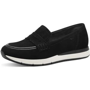 Tamaris Comfort Damen Slipper Elegant Bequem, Schwarz (Black Suede), 38 EU Tamaris Comfort Damen Slipper Elegant Bequem, Schwarz (Black Suede), 38 EU