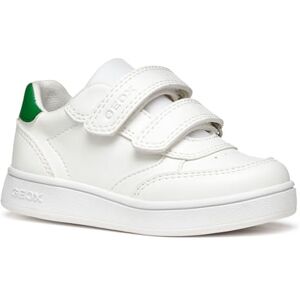 Geox Baby Jungen B Eclyper Boy Sneaker, White Green, 21 EU Geox Baby Jungen B Eclyper Boy Sneaker, White Green, 21 EU
