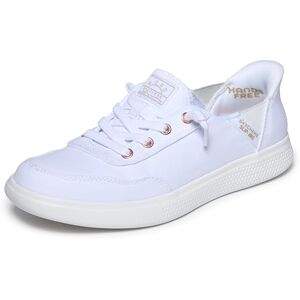 Skechers Damen Hands Free Slip Bobs Skip B Cute Sweet Sneaker, Weiss/opulenter Garten, 36 EU Skechers Damen Hands Free Slip Bobs Skip B Cute Sweet Sneaker, Weiss/opulenter Garten, 36 EU