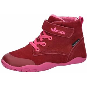 Lico Unisex Kinder Praslin High Sneaker, Bordeaux Pink, 31 EU Lico Unisex Kinder Praslin High Sneaker, Bordeaux Pink, 31 EU