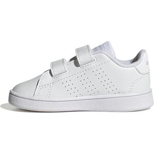 Adidas Unisex Baby Advantage Lifestyle Court Two Hook-and-Loop Shoes, FTWR White/FTWR White/Grey one, 26 1/2 EU Adidas Unisex Baby Advantage Lifestyle Court Two Hook-and-Loop Shoes, FTWR White/FTWR White/Grey one, 26 1/2 EU