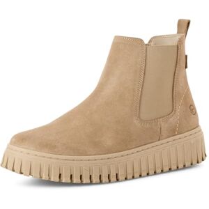 Tamaris Damen Chelsea Leder Wechselfußbett; BEIGE, EU 41 Tamaris Damen Chelsea Leder Wechselfußbett; BEIGE, EU 41