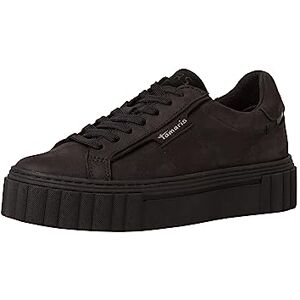 Tamaris Damen Schnürer Leder schwarz 39 Tamaris Damen Schnürer Leder schwarz 39