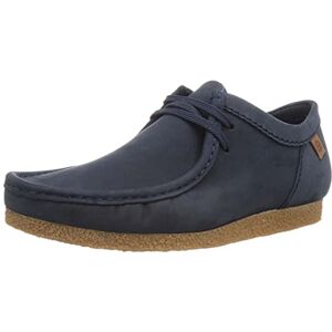 Clarks Shacre II Run Mens Navy Nubuck, 8 Clarks Shacre II Run Mens Navy Nubuck, 8
