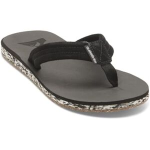 Quiksilver Herren Carver Suede Recycled Sandale, Anthrazit, 44 EU Quiksilver Herren Carver Suede Recycled Sandale, Anthrazit, 44 EU