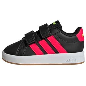 Adidas Unisex Baby Grand Court 3.0 Shoes Infants, core Black/Lucid red/Lucid Lemon, 22 EU Adidas Unisex Baby Grand Court 3.0 Shoes Infants, core Black/Lucid red/Lucid Lemon, 22 EU